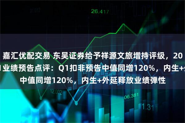 嘉汇优配交易 东吴证券给予祥源文旅增持评级，2024年报及2025Q1业绩预告点评：Q1扣非预告中值同增120%，内生+外延释放业绩弹性